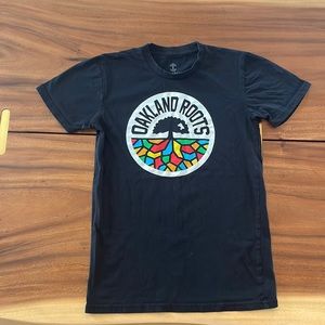 Oakland Roots Soccer Team Logo T-shirt size S